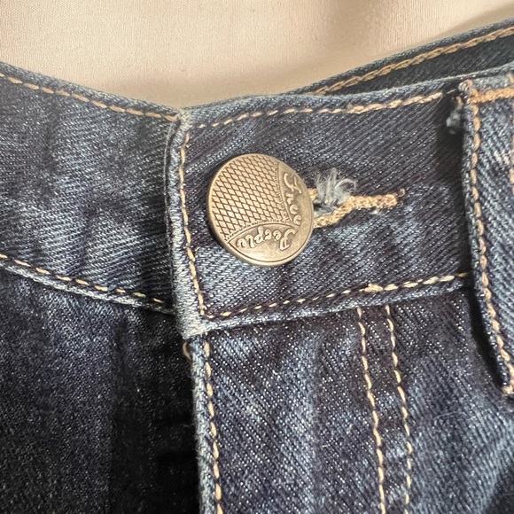 Free people denim shorts with crochet - Picture 5 of 8